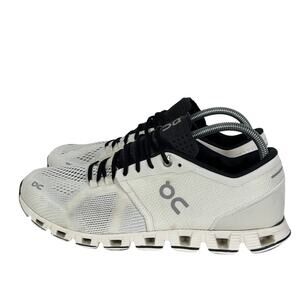 On Running Cloud X White Black Mesh Shoes Mens Size 9.5 Sneakers
